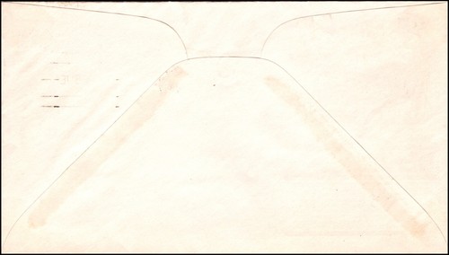 Scott 920 - 5 centavos Dinamarca - Anderson FDC - Bloque de direcciones mecanografiado Planty - 920-6 - Imagen 2 de 2