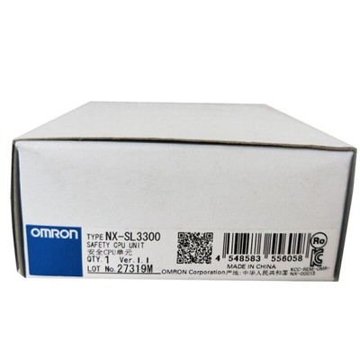 New Omron NX-SL3300 Safety CPU Unit NXSL3300 In Box DHL or FEDEX Fast Shipping