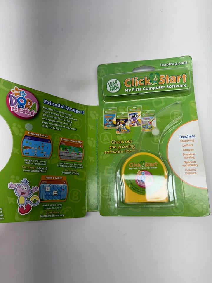 LeapFrog Click Start-- Nickelodeon Dora the Explorer: Friends!/Amigos! - Image 3 of 3