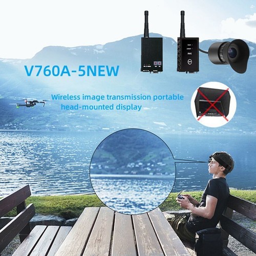 V760A-5 NEW Portable Wearable Head Mounted HD Display 1024x768+38mm Eyepiece - Picture 12 of 29