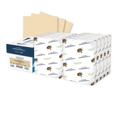 Hammermill Colored Paper, 20 lb Tan Printer Paper, 8.5''x11'', 500 Sheets