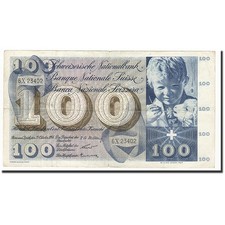 [#164396] Banknote, Switzerland, 100 Franken, 1956-10-25, KM:49a, VF