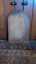 Best Antique Early Country Primitive Wood Tombstone Cutting Board 16"
