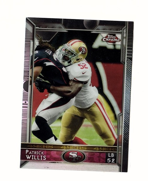 Patrick Willis 2015 Topps Chrome #67 Refractor