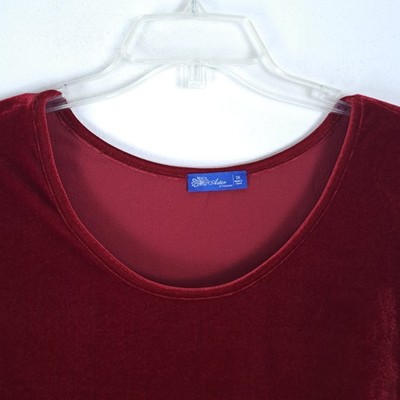 red velvet swing dress Red vintage velvet dress "Juliane Velvet Swing Dress"
