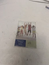 4x6" magnetic clear plastic picture frame