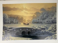 William S. Phillips Sleigh Ride at Apple Creek 207/550 S/N Limited Edition Print