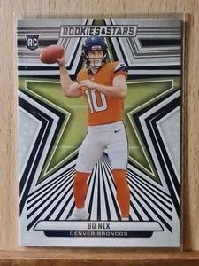 Bo Nix #108 2024 Rookies & Stars Rookie Broncos F0208A