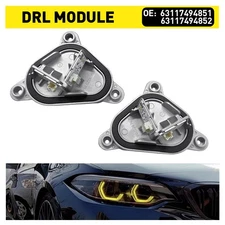 For BMW 2 Series F23 F22 F87 LCI 2018-2021 Yellow Angel Eyes DRL LED Modules