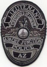 APACHE JUNCTION ARIZONA small #C POLICE PATCH