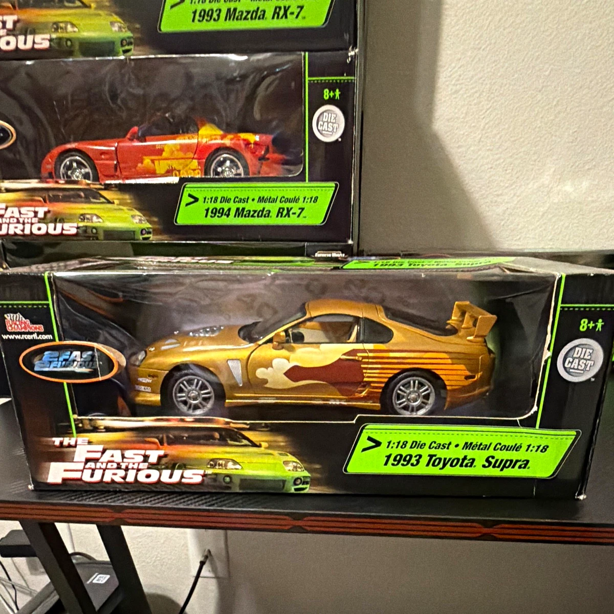 Fast & Furious Toyota 1:18 Scale Diecast & Toy Vehicles for sale