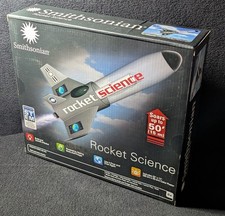Smithsonian STEM Rocket Science Kit : Build Launch Reusable new sealed