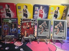 2025 WNBA DONRUSS A'JA WILSON TUNNEL VISION 37/99,MARVELS,HOLO AND BASE