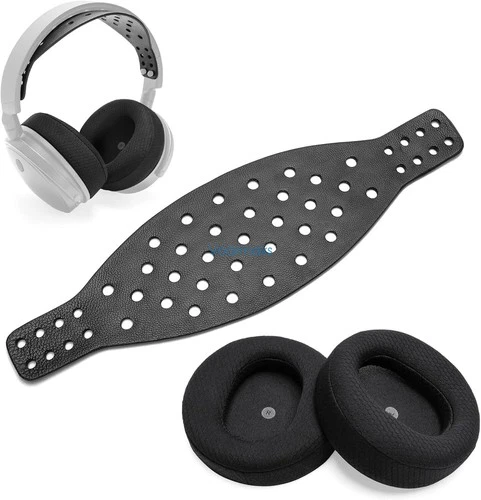 Ear Pads Wide Lambskin Headband Strap for Audeze Maxwell Wireless Gaming Headset