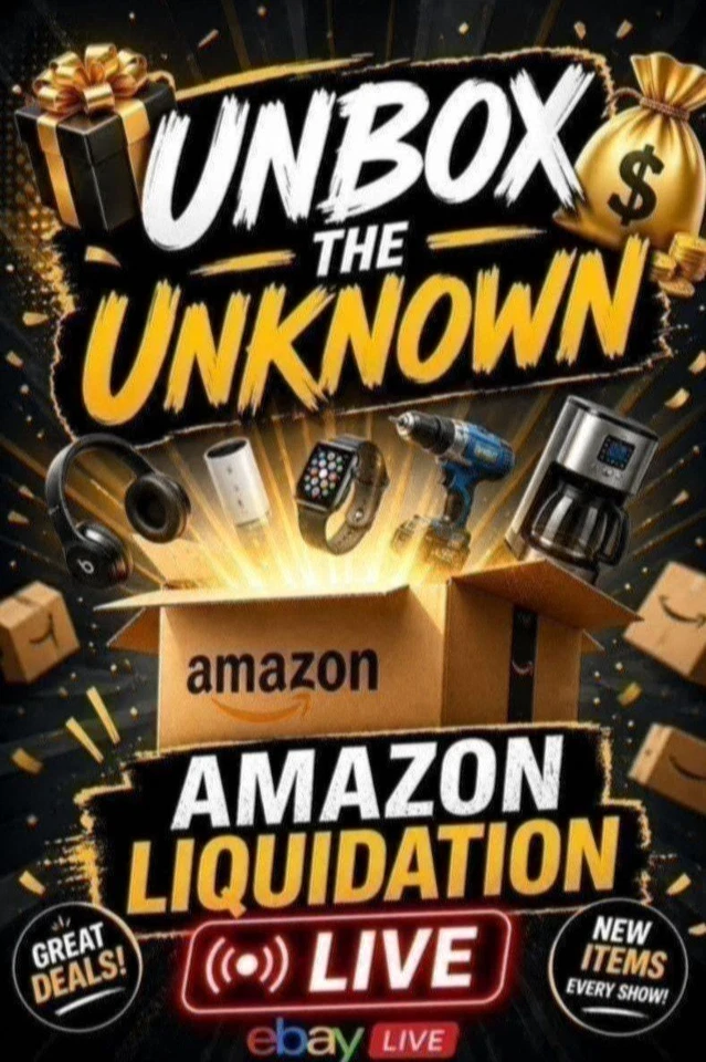 Unbox the Unknown 🎁💰 Amazon Liquidation Live