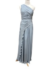 Unbranded Ladies Formal/Evening One Shoulder Long Gown Light Blue Size Small
