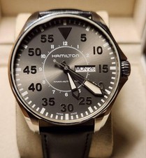 Hamilton Khaki Pilot Day Date Auto Diver’s Watch 46mm Unisex Used