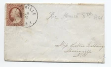 1861 Jonesville NY #26 cover [6890.62]