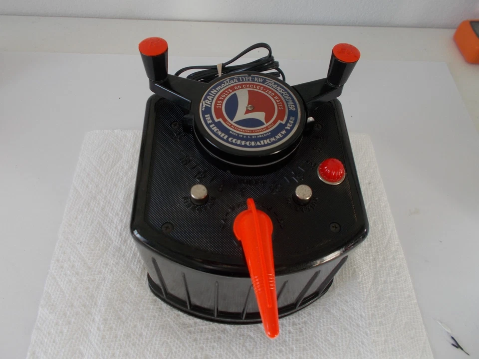 Lionel Trains Nachkriegszugmeister Typ "KW" Trafo 190 Watt Multi-Control