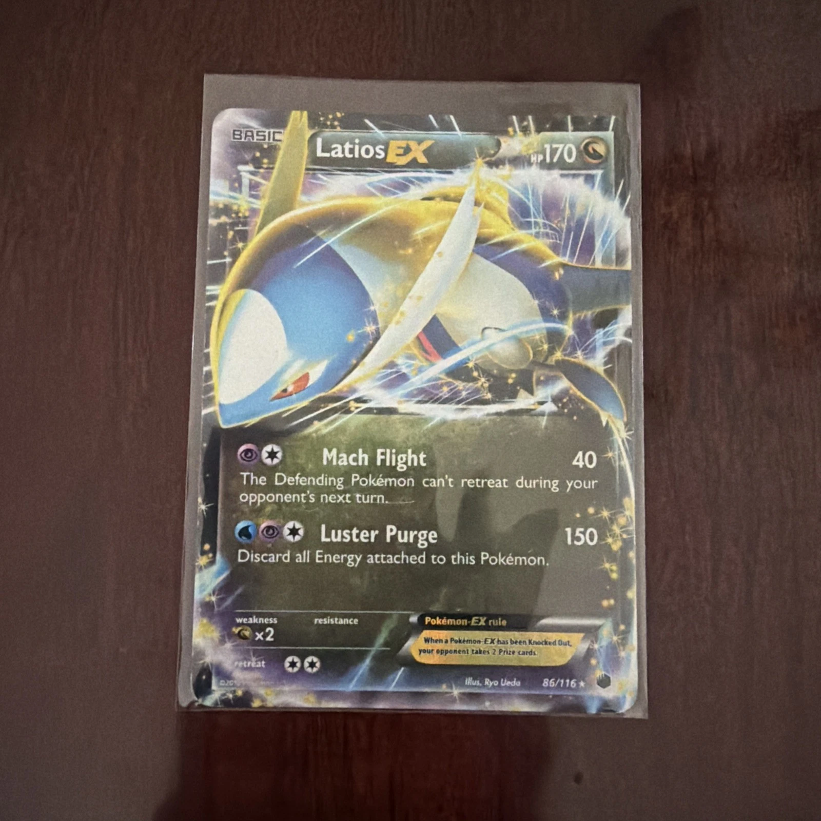 Latios EX 86/116 Plasma Freeze Holo