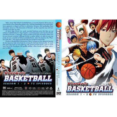 黒子のバスケ【season1～3】DVD 全27巻セット Kuroko's Basketball Complete Season 1-3 Anime DVD English Dub Sub