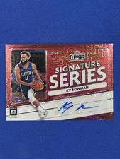 2020-21 Donruss Optic Signature Series Red Ky Bowman Auto Mojo Autograph #ss-kyb