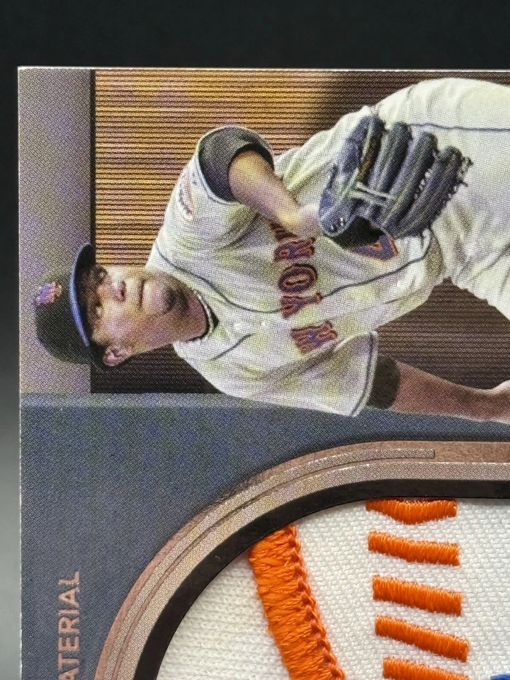 2024 Topps Museum PEDRO MARTINEZ Momentous Material 3/5 Jumbo Game Used Patch - Image 3 of 4