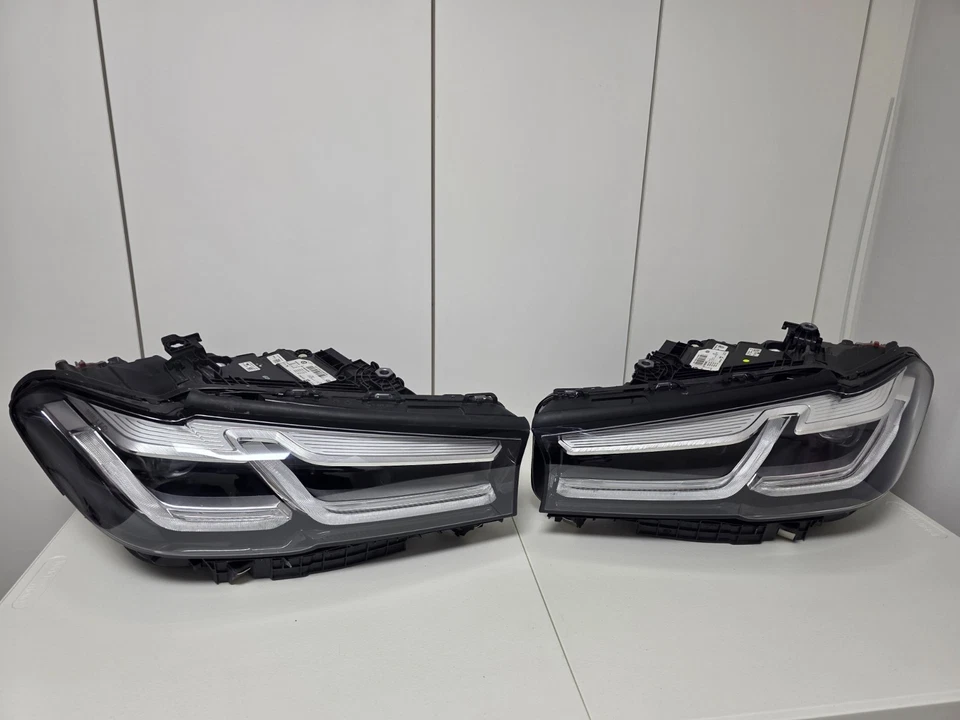 🚗🚗BMW 5 Series G30 G31 F90 LCI Adaptive LED Headlight PAIR OEM 5A388C7 5A388C8 - Bild 2 von 4