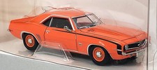 Brekina NEW HO 1/87 Scale Classic 1969 Chevy Camaro in Orange Finish