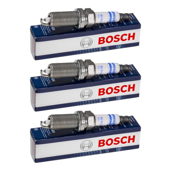 3X Bosch ZüNdkerze ZüNdkerzen Passend FüR Smart Forfour 454 1.3 1.1-image