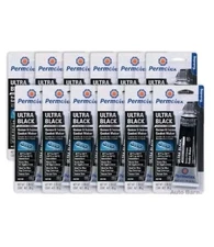 12-PACK PERMATEX 82180 3oz OIL RESISTANT RTV SILICONE GASKET MAKER ULTRA BLACK