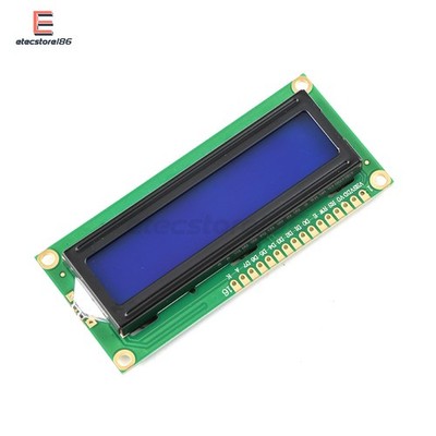 5V 1602 LCD Display Module 16x2 Character Blue Backlight HD44780 Controller