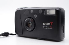 Kyocera Slim T Yashica T4 Black 35mm Point Shoot Film Camera MINT From JAPAN