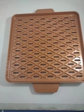 NEW  Copper Chef X Design 12" x 12" Barbecue BBQ Grill Pan Dual Sided Boxed
