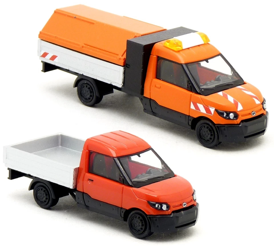 Rietze - Streetscooter Work L Pritsche Elektro Transporter - zur Auswahl 1:87 H0