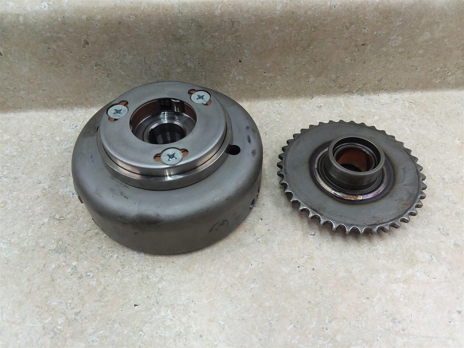 Honda CMX250 REBEL Engine Good Working Starter Clutch Rotor 2001 2002 UO PA-388