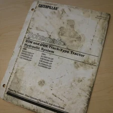 CAT CATERPILLAR D5N D6N TRACTOR HYDRAULIC SYSTEM SCHEMATIC Manual repair service