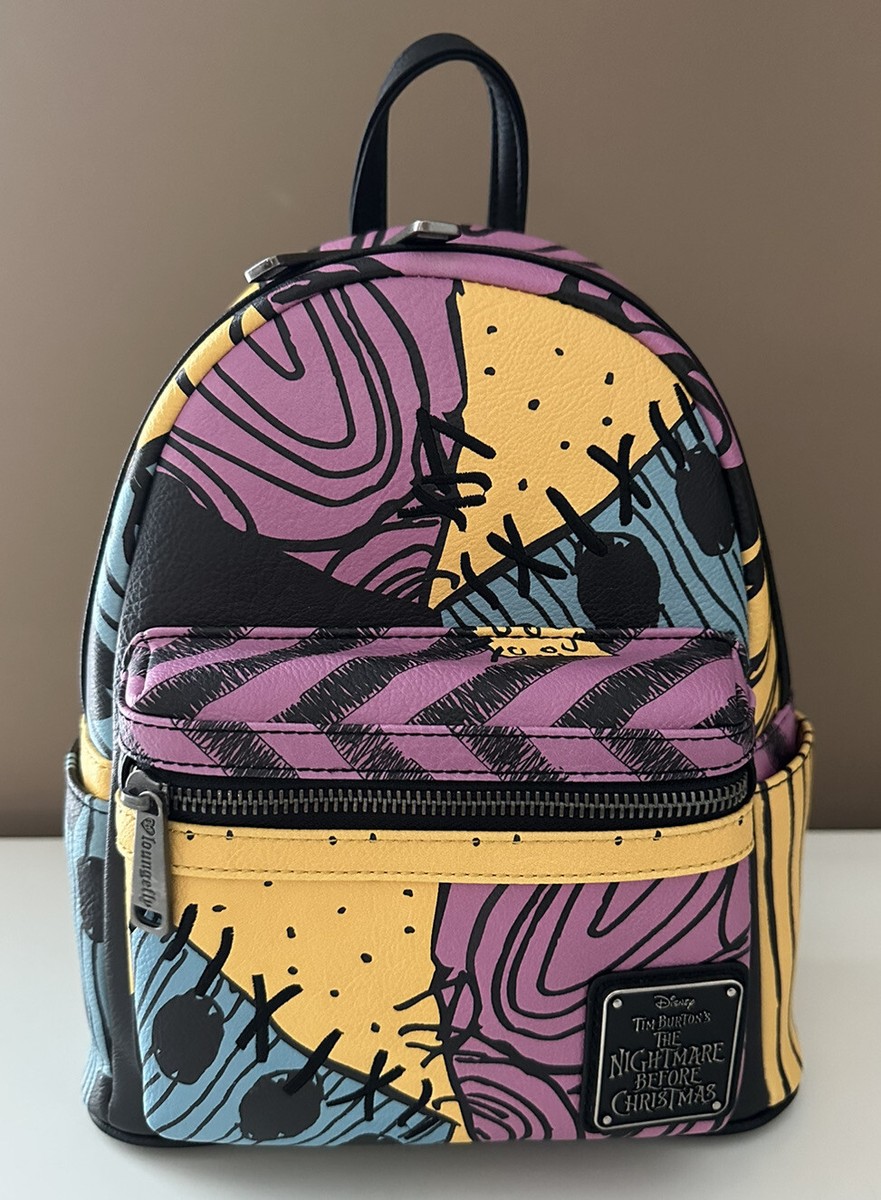 ★LAMINEZ★ Sally Mini Backpack Brown LOUNGEFLY DISNEY NIGHTMARE BEFORE CHRISTMAS SALLY 25 YEARS
