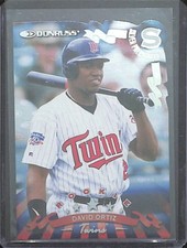 1998 Donruss Silver Press Proof Rookie #299 David Ortiz /1500