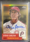 2026 Topps Chrome Black Steve Carlton Ivory Autographs (Raw)