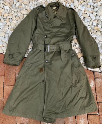 canvas long coat