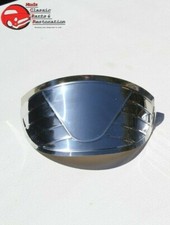 7 Round Head Light Lamp Visor Stamped Pattern Custom Truck Hot Rat Street Rod