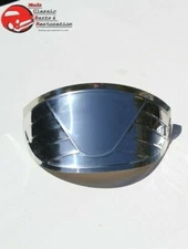 7" Round Head Light Lamp Visor Stamped Pattern Custom Truck Hot Rat Street Rod