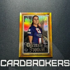 2022-23 Topps Chrome UEFA Women's Champions League Queens Lieke Martens