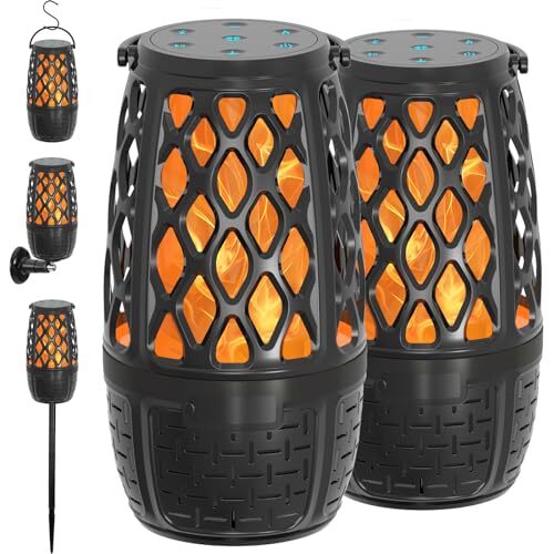 2 Pack Outdoor Bluetooth Speakers, Outdoor Speakers Bluetooth Waterproof - Picture 2 of 7