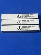 LOT OF 3 - ARBONNE Prime & Proper EYE MAKEUP PRIMER 0.1 fl.oz/3 ml