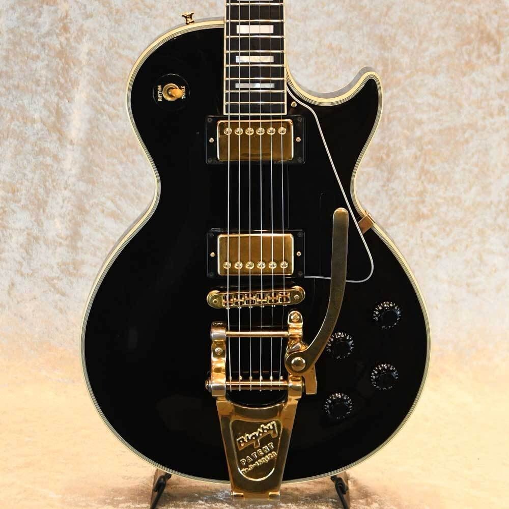 ギター Gibson USA 95 Les Paul custom Gibson Les Paul Custom Black 1995 – Chicago Music Exchange