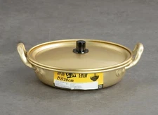 Korean Popular Noodle Ramen Ramyun Jeongol Pot with Lid Flat Type 20cm(7.8")