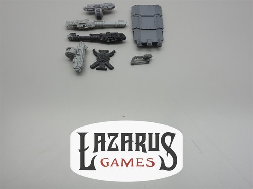 Warhammer 40K: Forgeworld bits - Lascannons, Heavy Bolter, Armor, etc - 第 1/4 張圖片