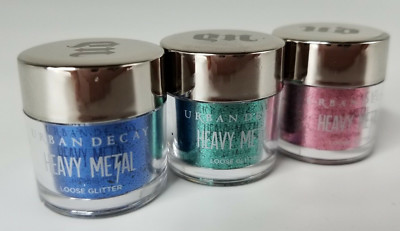 Authentic Urban Decay HEAVY METAL Loose Glitter UD sparkles red blue green